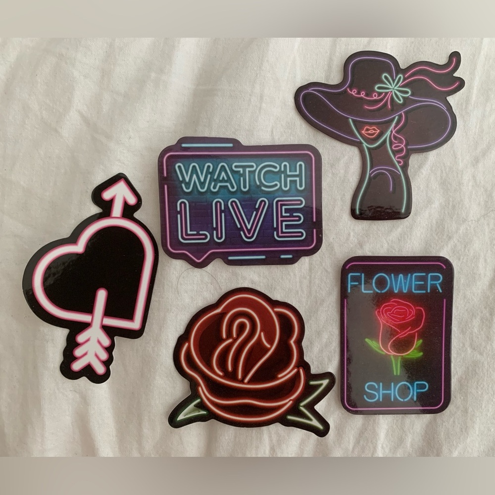 FREE w/$30+ purchase - 5 sticker set